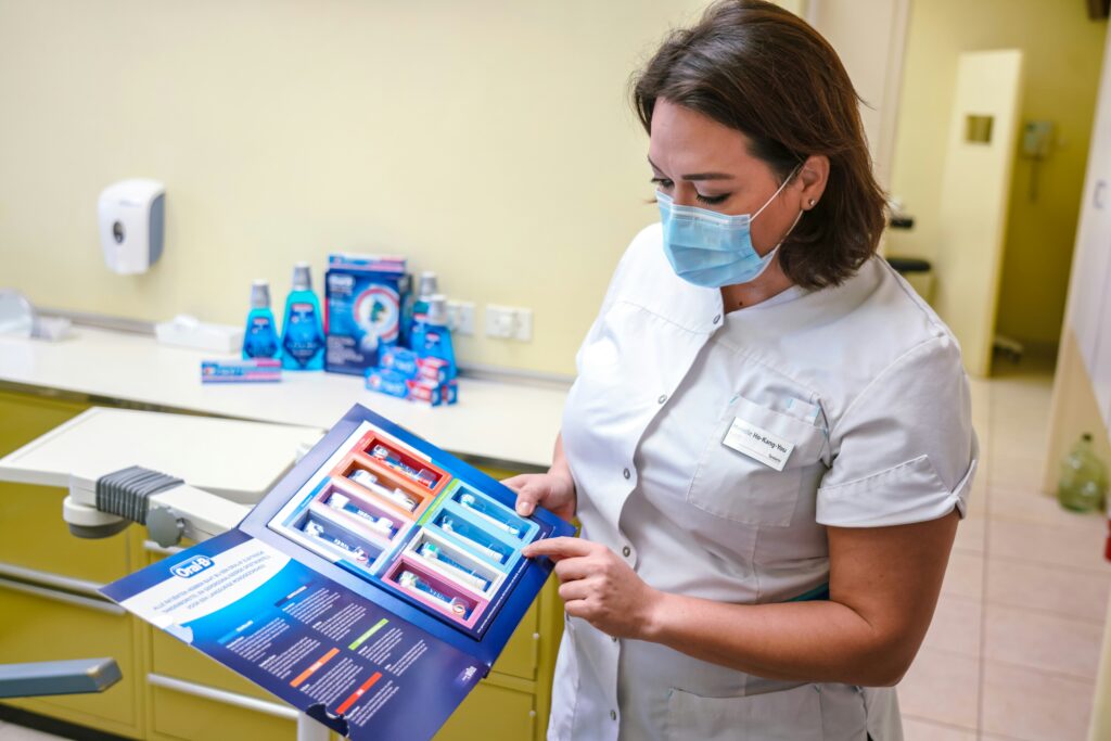Professional oral hygiene