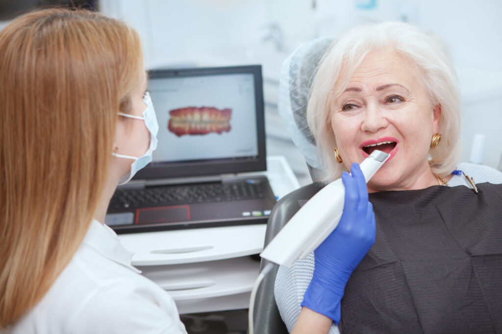 Ceramic crowns using CAD/CAM technology