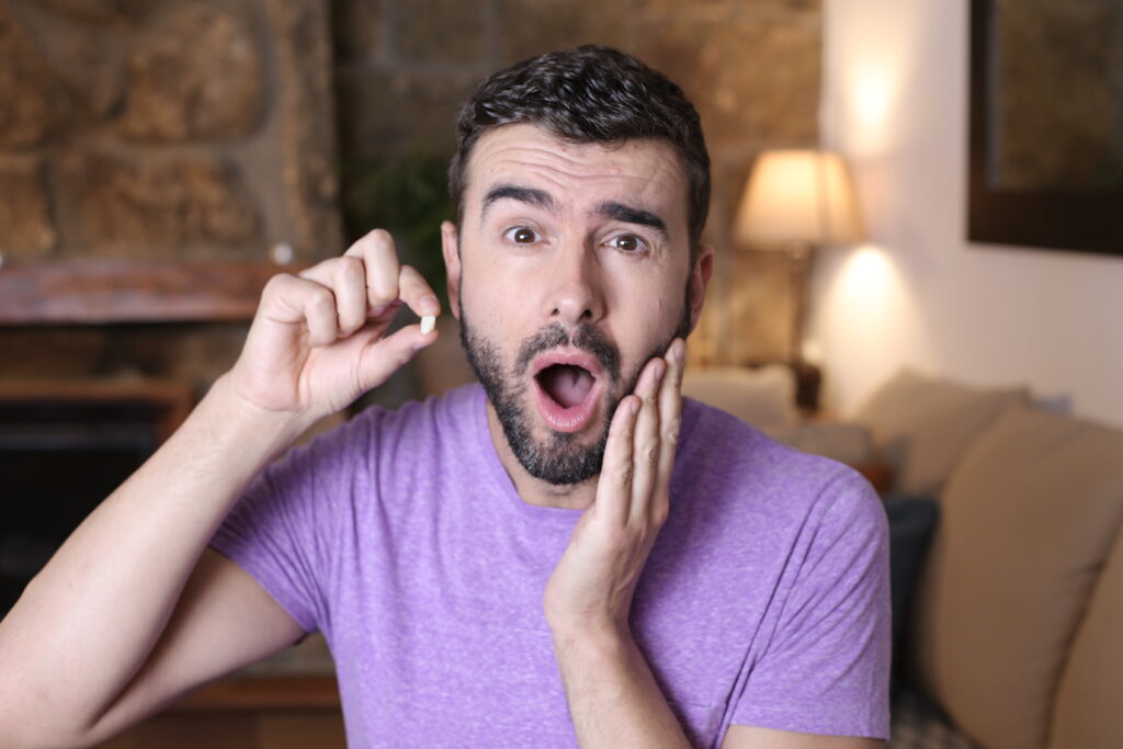 Treatment of a knocked-out tooth 