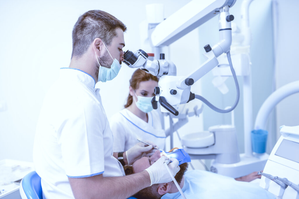 Root Canal Under a Microscope in Krakow