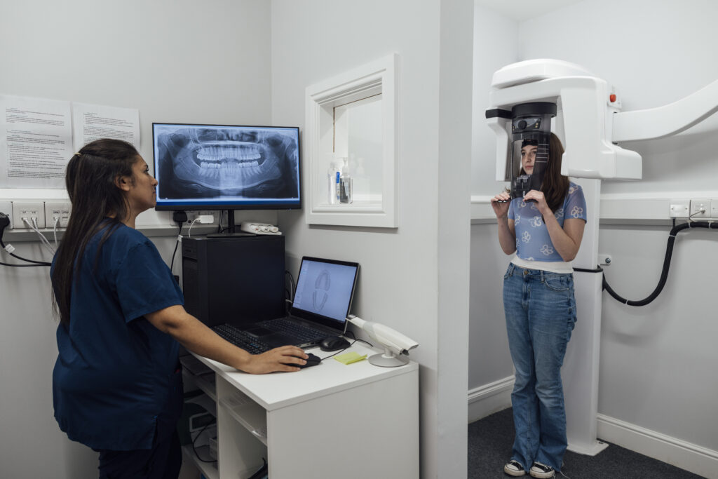 X-ray diagnostics of dental condition