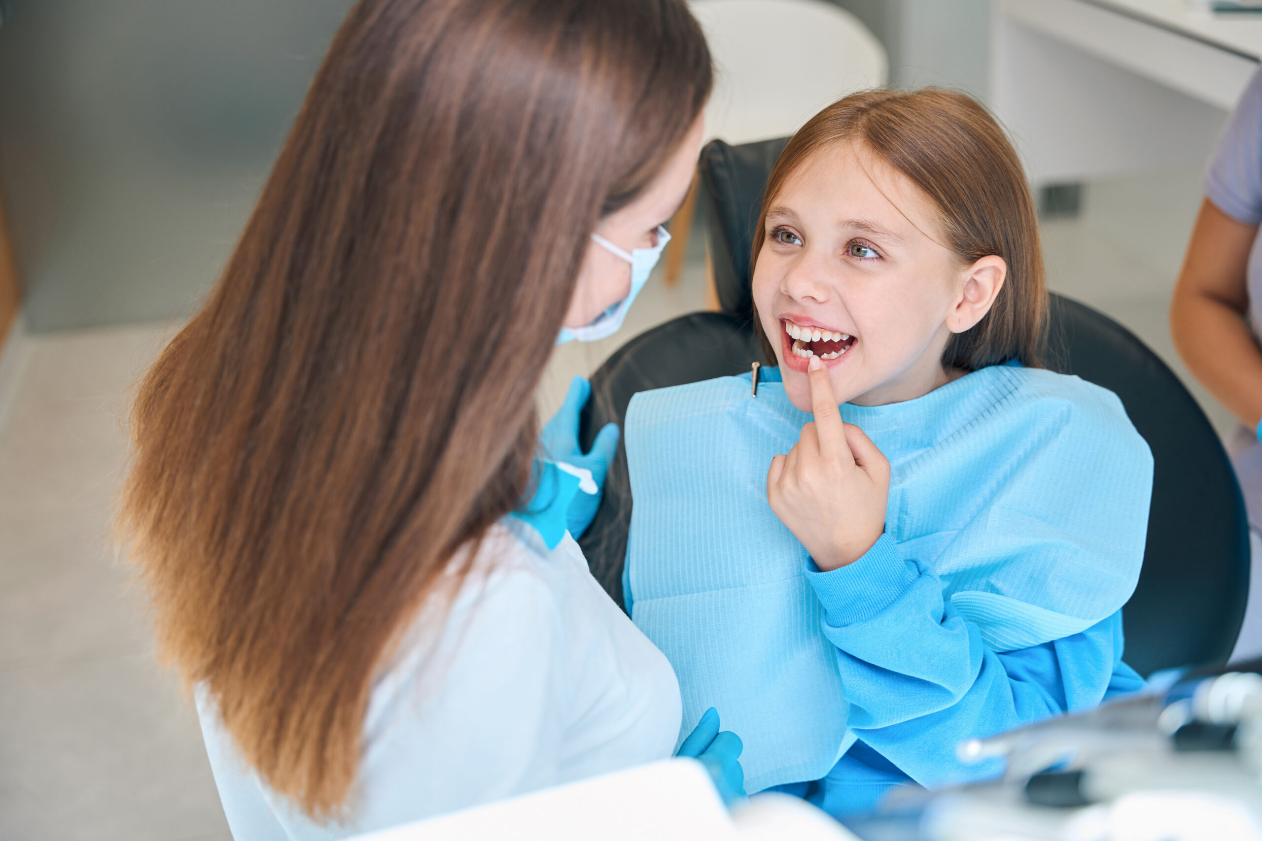 Consultation with a pediatric dentist
