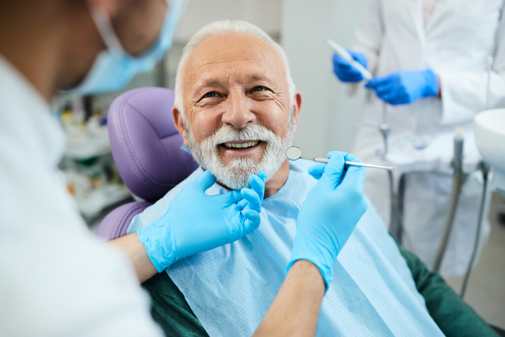Dental treatment for elderly patients